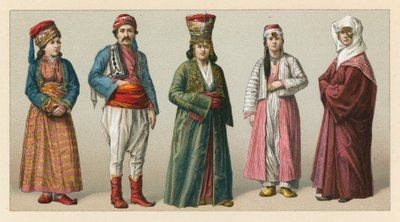 Tyrkiet kostume af French School