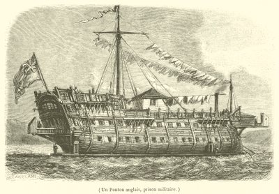 Ein englischer Ponton, Militärgefängnis von French School