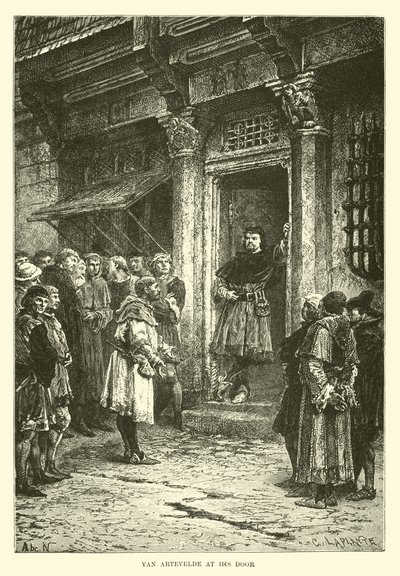 Van Artevelde ved hans dør af French School