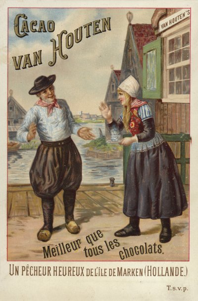 Van Houten Chokolade - hollandsk par af French School