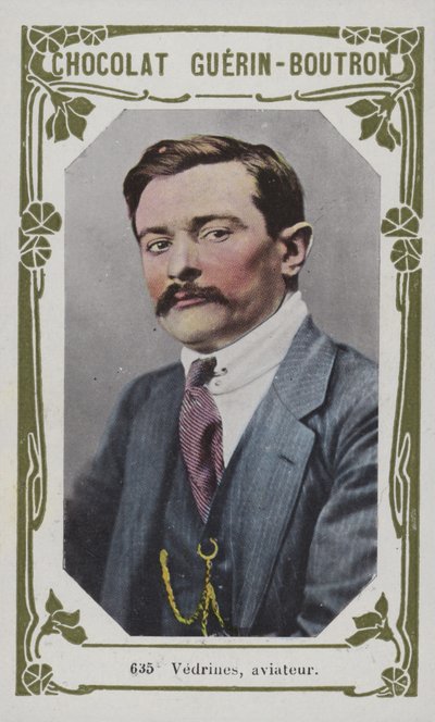 Vedrines, flyver (farvet foto) af French School