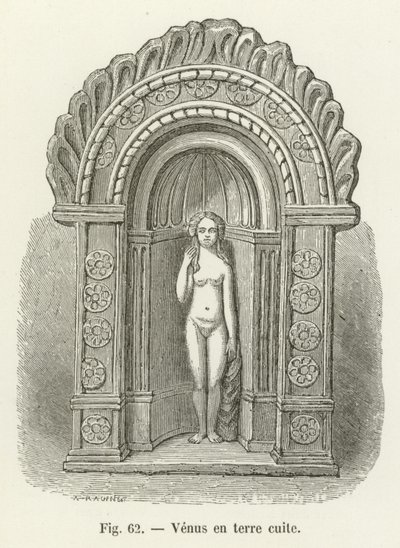 Venus i terracotta af French School