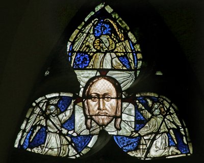 Veronicas slør (farvet glas) af French School