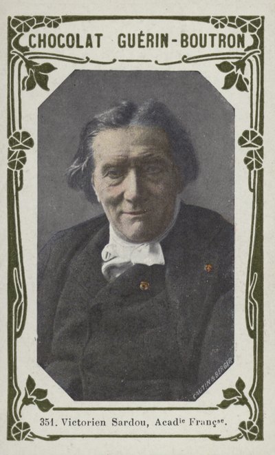Victorien Sardou, Fransk Akademi (farvet foto) af French School