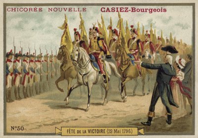 Sejrsparade, 29. maj 1796 af French School