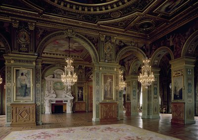 Udsigt over Salle des Arts, efter 1871 af French School
