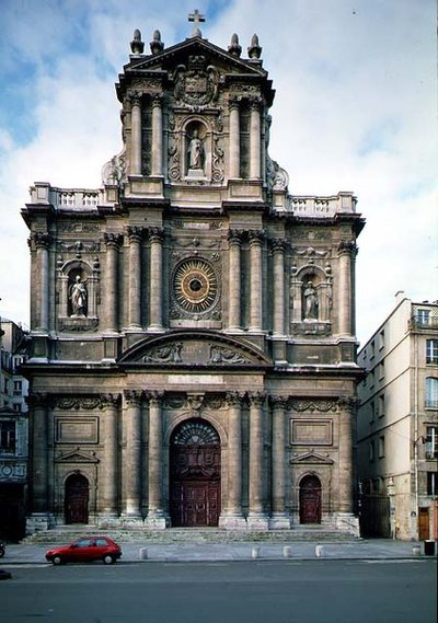 Udsigt over den vestlige facade af French School