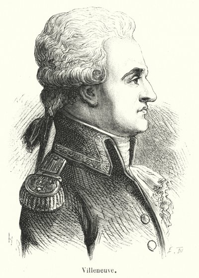 Villeneuve (gravering) af French School