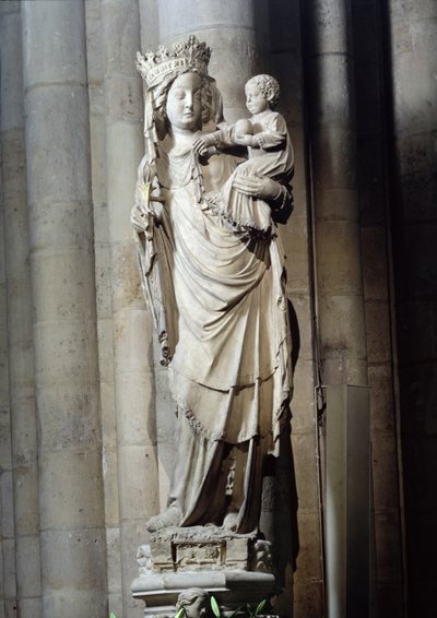 Jomfru og barn, kendt som Notre-Dame de Paris af French School