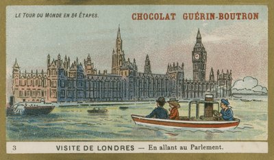Besøg i London - på vej til Houses of Parliament af French School