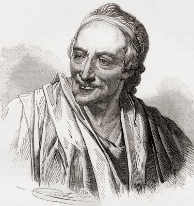 Voltaire, fra History of France, udgivet c.1880 af French School