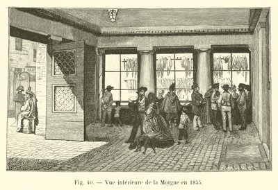 Indvendig udsigt over lighuset i 1855 af French School