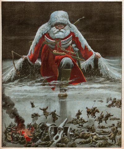 Første Verdenskrig: Den russiske front i 1916 (print) af French School