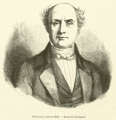Walckenaer, døde i 1852 af French School