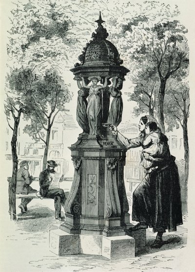 Wallace Fountain, 1872 af French School