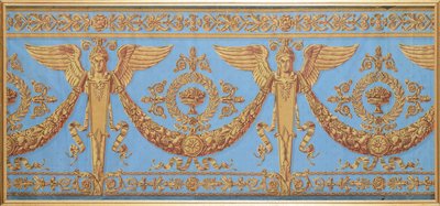 Tapetfrise fra konsulattiden, ca. 1800 af French School