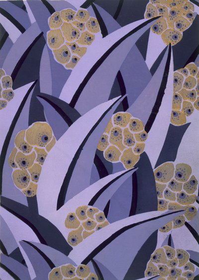 Tapetdesign af Maison Gaillard, pub. 1930. af French School