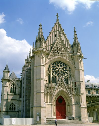 Kapellets vestfacade af French School