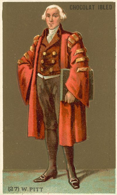 William Pitt der Ältere (1708-1778), englischer Staatsmann von French School