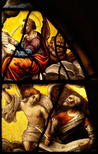 Fenster im Charnier (w.2) (Detail) von French School