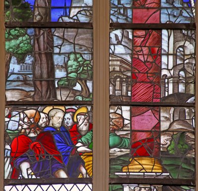 Vindue w109, der viser en gruppe af French School