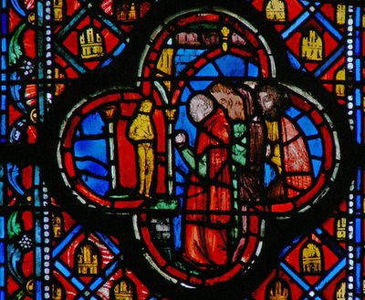 Window w10 the Idolaters Ez VI 13 af French School