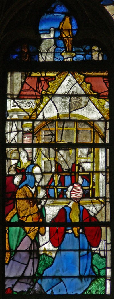 Vindue w119, der viser en scene fra St. Thomas