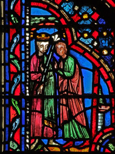 Vindue w14 Saul gjorde konge I Sam X 24 af French School