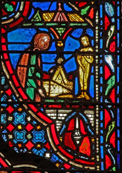 Vindue w14 Pagtens Ark i Dagon-templet (og idol) I Sam V 2 af French School