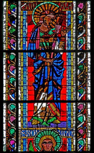 Vindue w202, der viser St. Attale af French School