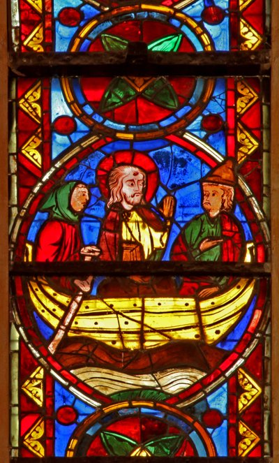 Vindue w213, der viser en scene fra St. Thomas