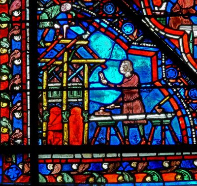 Fenster w21 mit Stiftern - Tischler von French School