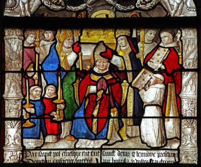 Vindue w31, der viser en scene fra St Denis