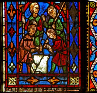 Vindue w31, der viser donorer - smede af French School