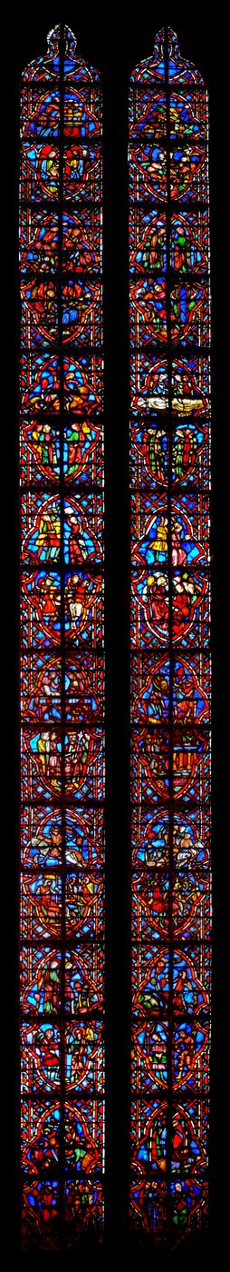 Vindue w5 Dommernes Bog af French School