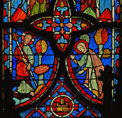 Vindue w8 Opstandelsen - Tilsynekomst for Magdalene af French School