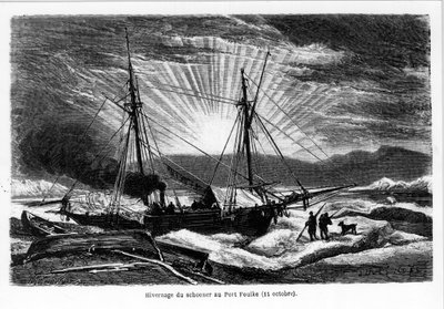 Overvintring af skibet "" Schooner" ved Port Foulke - i "" polens frie hav, opdagelsesrejse i det arktiske hav af French School