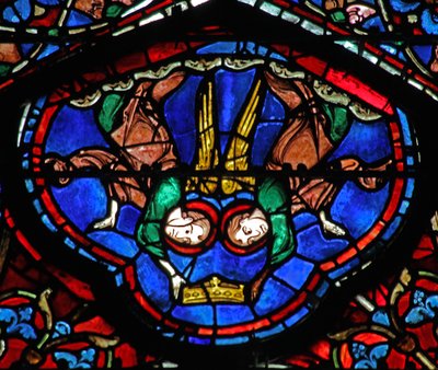 Engel mit Krone von French School