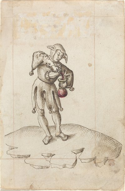 "Sæt ikke mad i en kammergryde" [fol. 24 recto] af French early 16th Century
