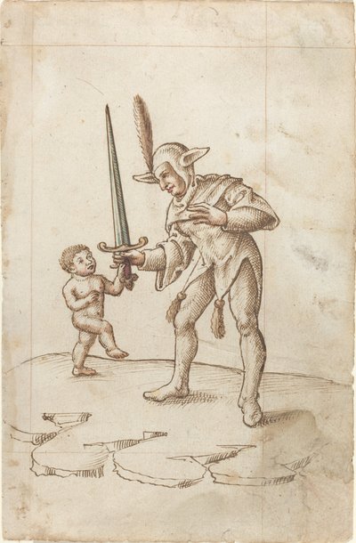 "Vend det skarpe sværd til side" [fol. 44 recto] af French early 16th Century