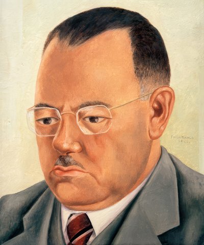Portræt af ingeniør Marte R. Gómez af Frida Kahlo