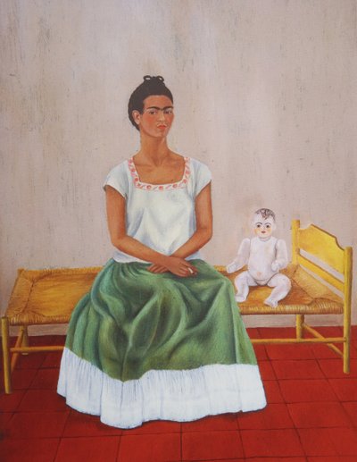 Mig og min dukke af Frida Kahlo