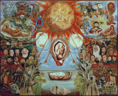 Moses eller skabelsens kerne af Frida Kahlo