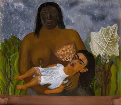 Min sygeplejerske og jeg af Frida Kahlo