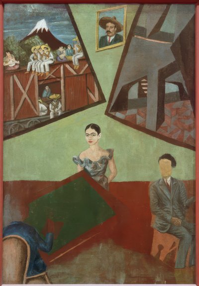 Pancho Villa og Adelita af Frida Kahlo