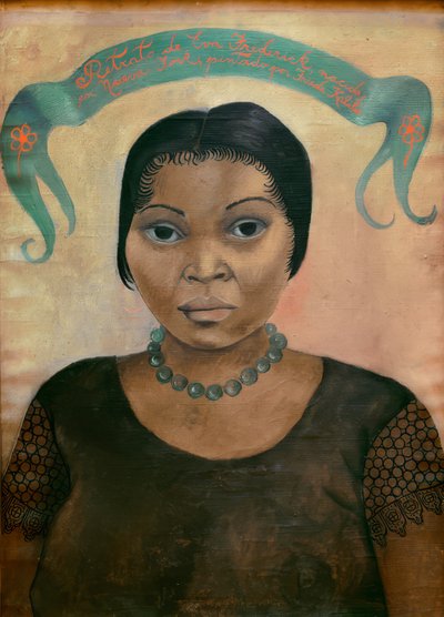 Portræt af Eva Frederick af Frida Kahlo