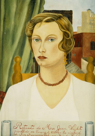 Portræt af fru af Frida Kahlo