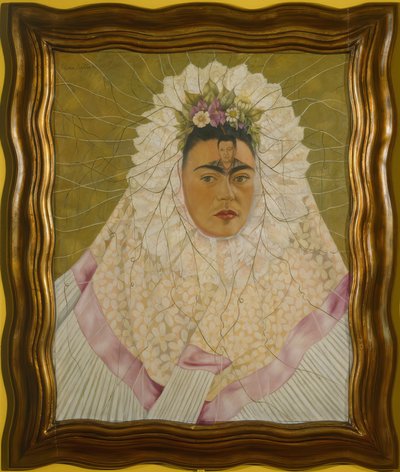 Selvportræt som Tehuana eller Diego i mine tanker af Frida Kahlo