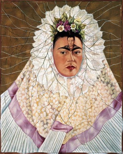 Selvportræt som Tehuana eller Diego on my mind af Frida Kahlo