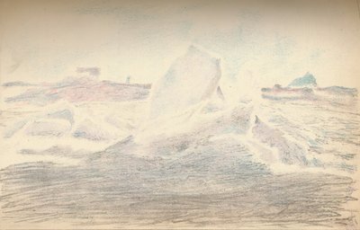 Is nær Fram, 4. juli 1894, 1897 af Fridtjof Nansen